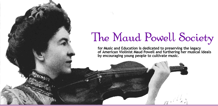 Maud Powell Violinist